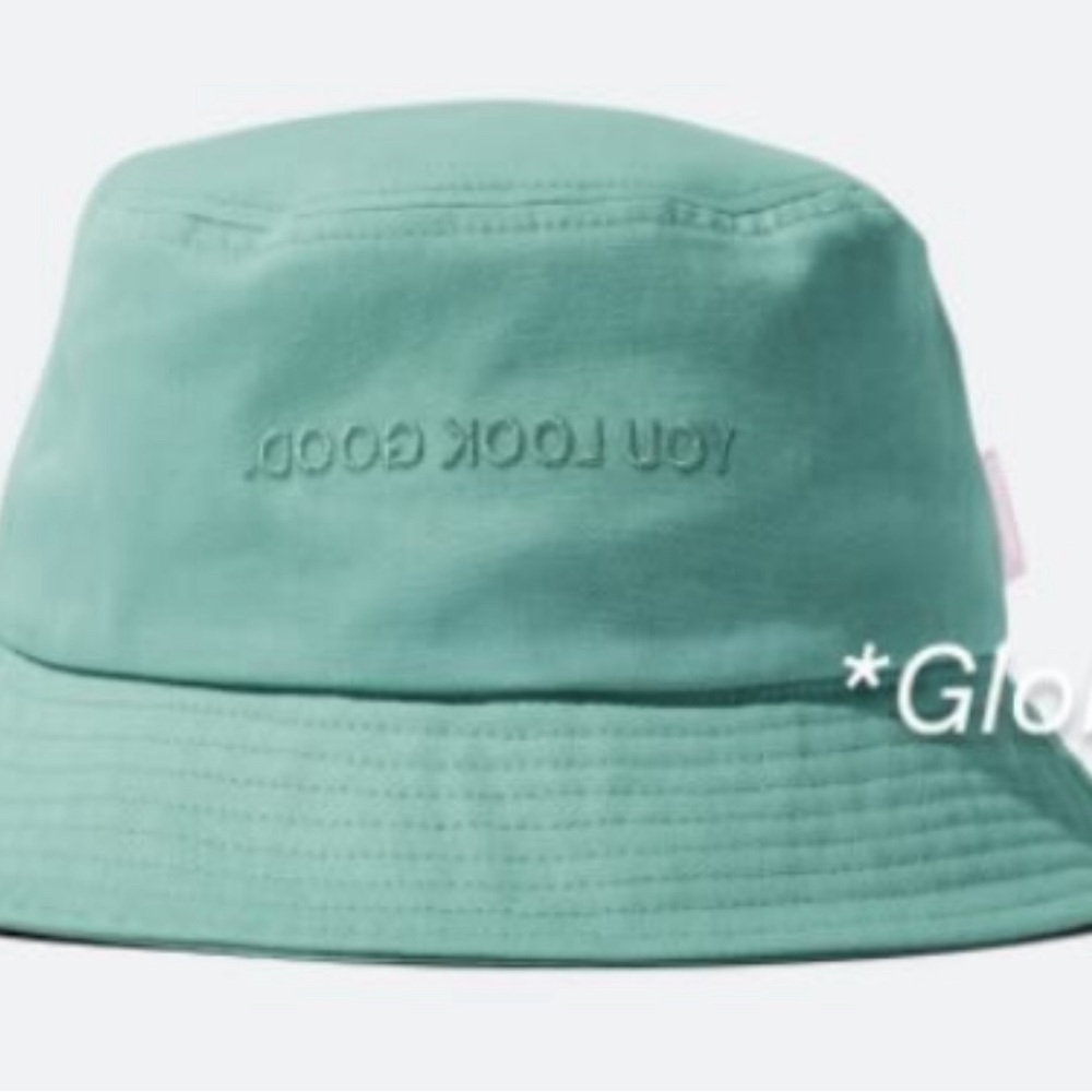 GLOSSIER CHICAGO BUCKET HAT NWT - Picture 2 of 7